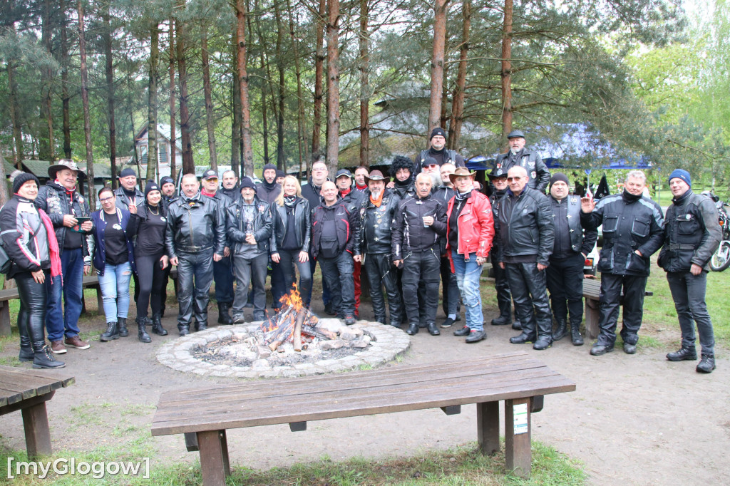 Parada motocyklowa w gminie Sława