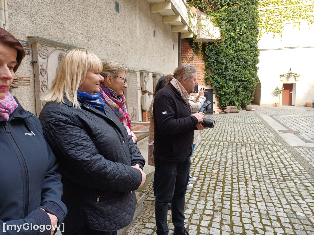 Dziś w Głogowie uczniowie ruszyli śladem gołębia