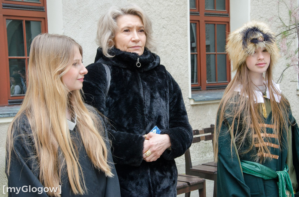 Dziś w Głogowie uczniowie ruszyli śladem gołębia