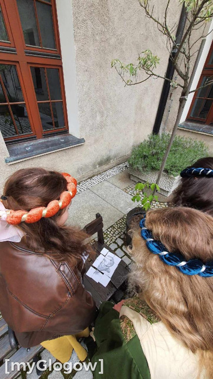 Dziś w Głogowie uczniowie ruszyli śladem gołębia
