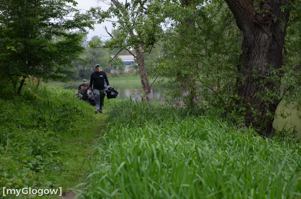 Akcja sprzątania nad Odrą w Głogowie. Ogromne ilości śmieci