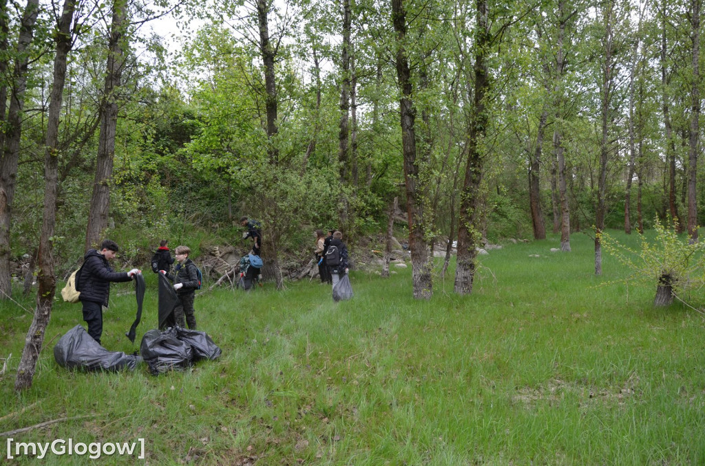 Akcja sprzątania nad Odrą w Głogowie. Ogromne ilości śmieci