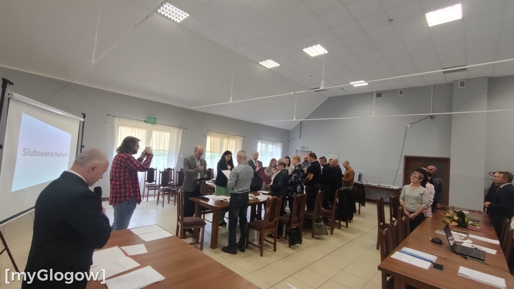 Pierwsza sesja rady gminy Pęcław