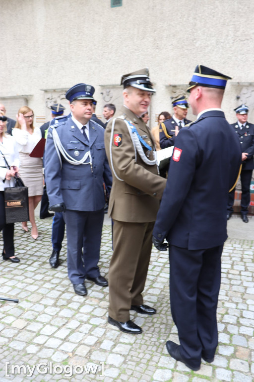 Uroczytości z okazji Dnia Strażaka w Głogowie