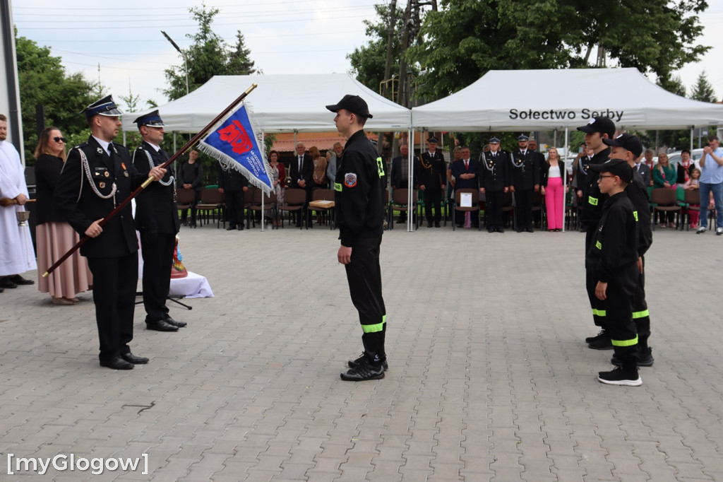 Otwarcie remizy w Serbach