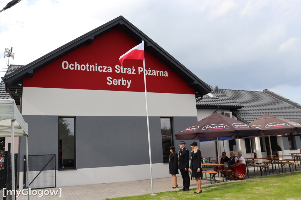 Otwarcie remizy w Serbach
