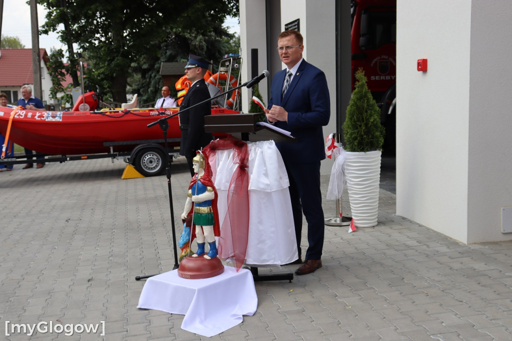 Otwarcie remizy w Serbach