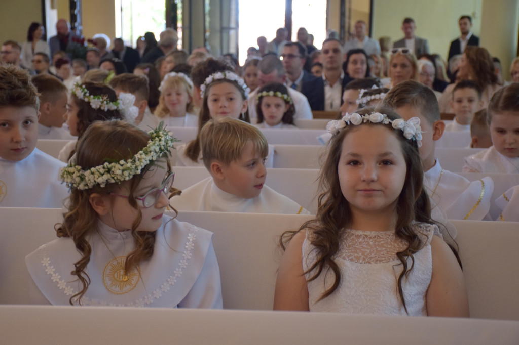 Pierwsza komunia w parafii św. Klemensa w Głogowie