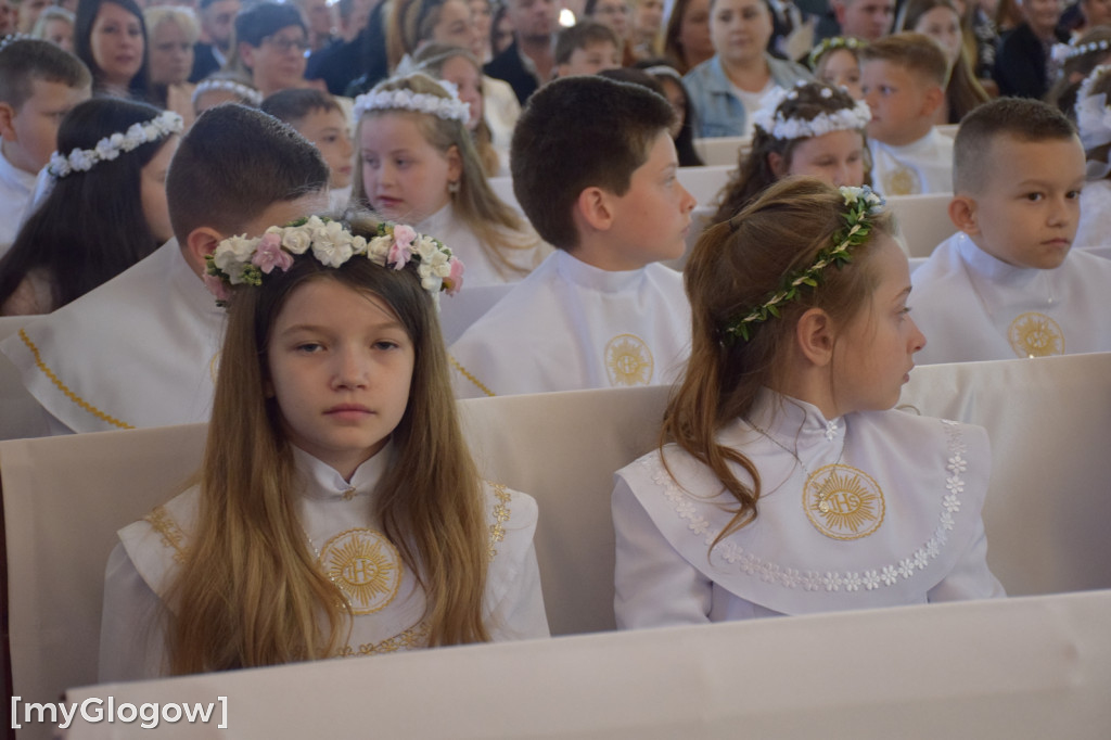 Pierwsza komunia w parafii św. Klemensa w Głogowie