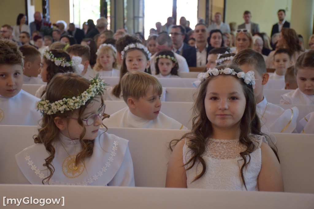 Pierwsza komunia w parafii św. Klemensa w Głogowie