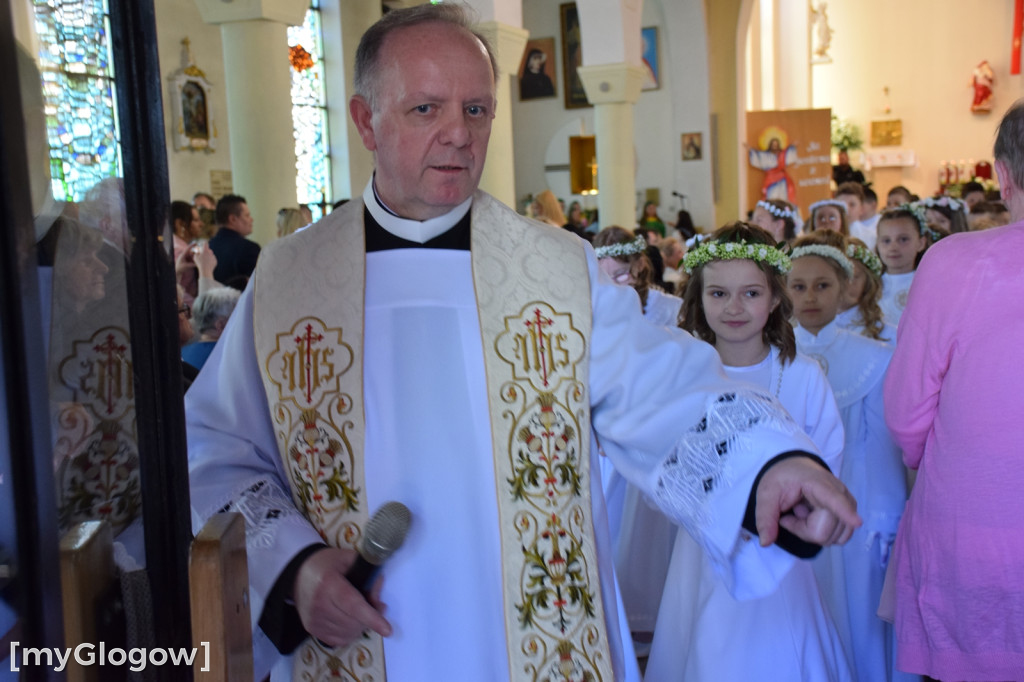 Pierwsza komunia w parafii św. Klemensa w Głogowie