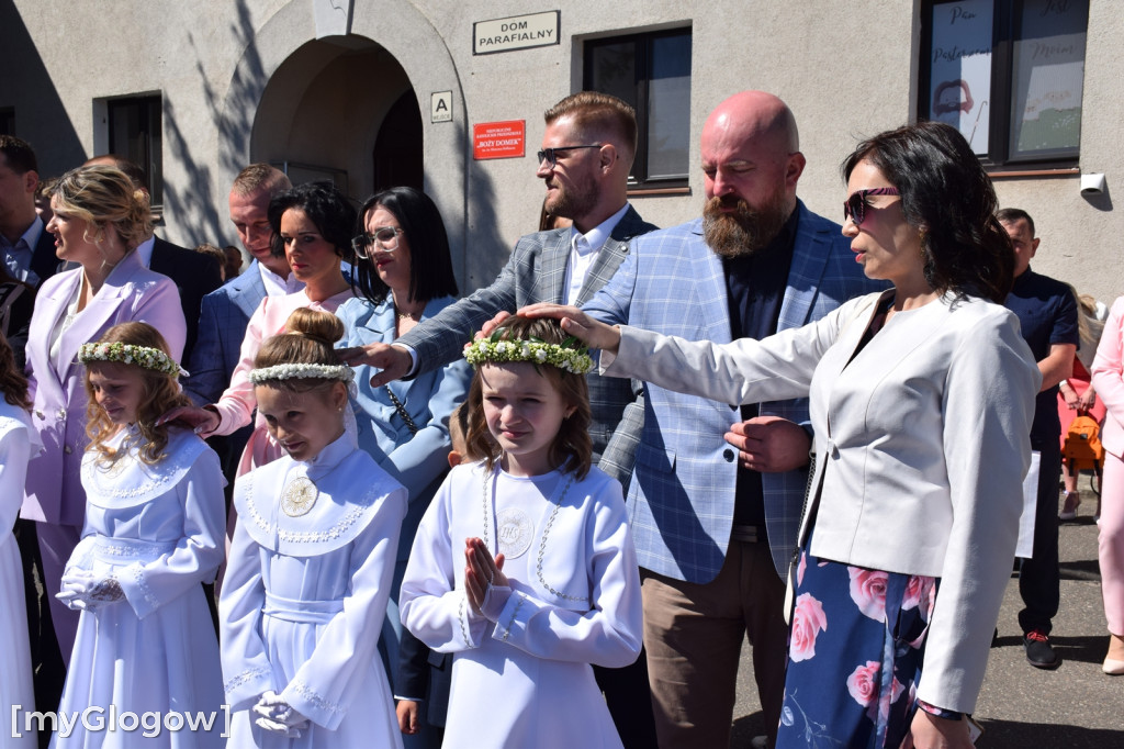 Pierwsza komunia w parafii św. Klemensa w Głogowie