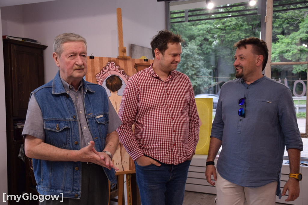 Wystawa Anny Moderskiej w galerii MOK w Głogowie