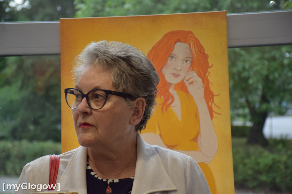 Wystawa Anny Moderskiej w galerii MOK w Głogowie