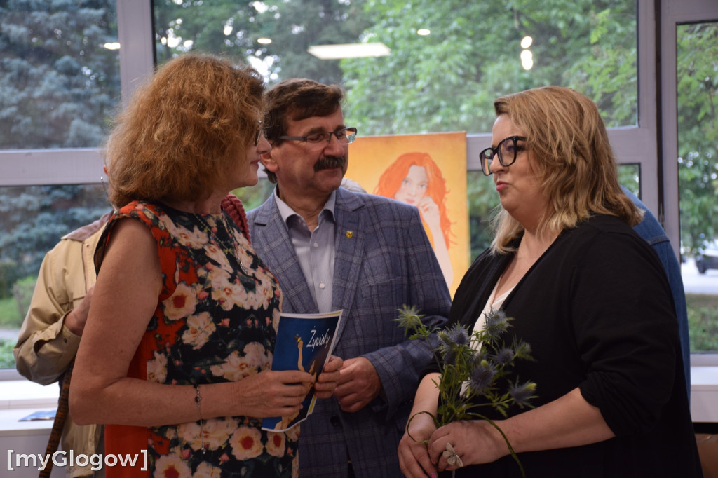 Wystawa Anny Moderskiej w galerii MOK w Głogowie
