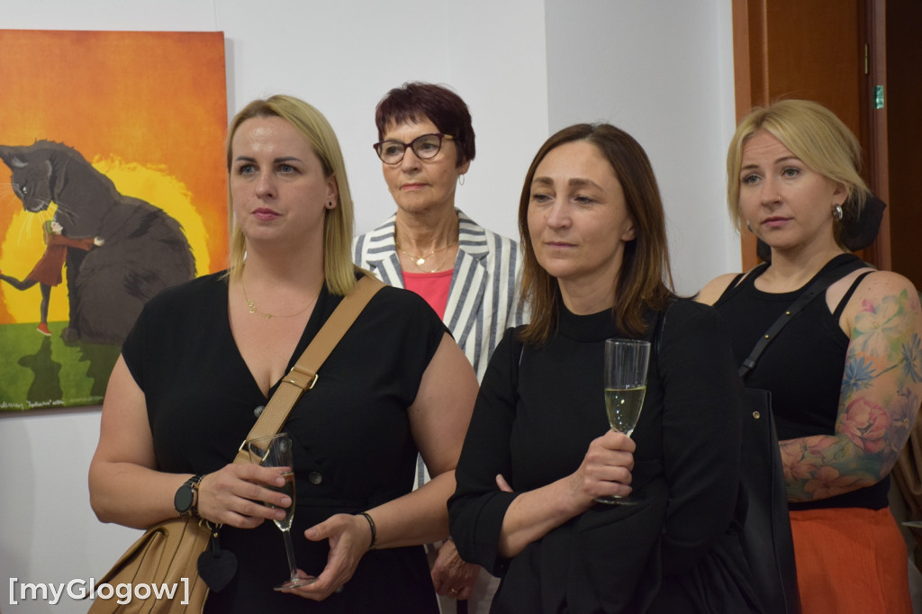Wystawa Anny Moderskiej w galerii MOK w Głogowie
