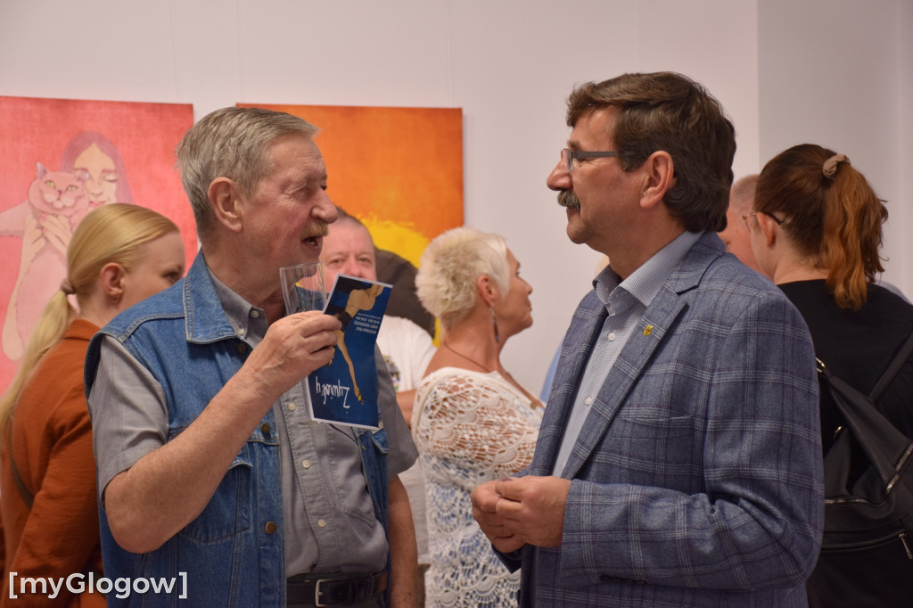 Wystawa Anny Moderskiej w galerii MOK w Głogowie