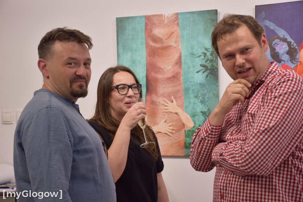 Wystawa Anny Moderskiej w galerii MOK w Głogowie
