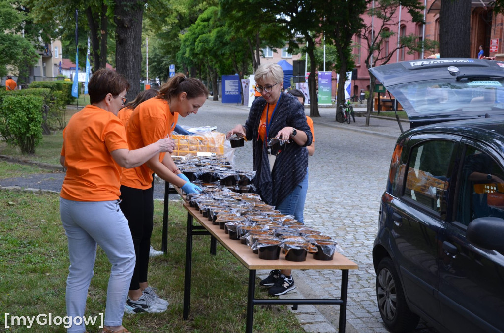 Rajd rowerowy i piknik z atrakcjami przy PANS w Głogowie