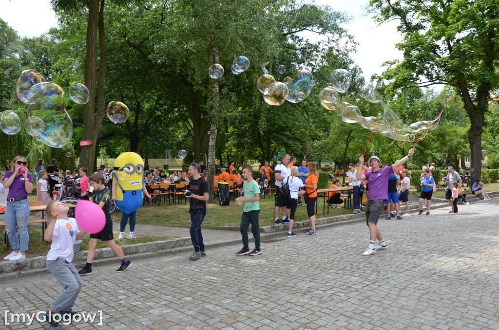 Rajd rowerowy i piknik z atrakcjami przy PANS w Głogowie