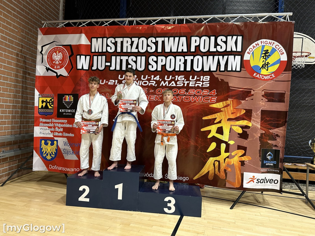 Sukces zawodników Głogowskiego Klubu Judo na mistrzostwach Polski