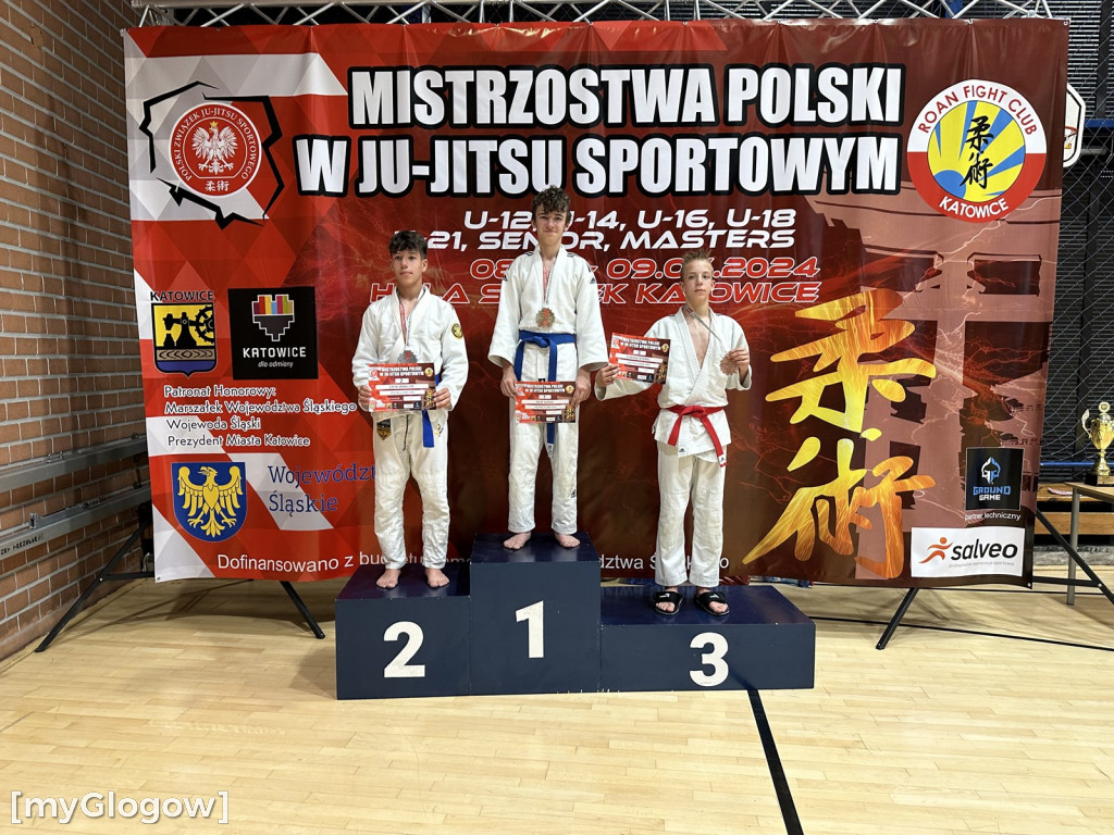 Sukces zawodników Głogowskiego Klubu Judo na mistrzostwach Polski