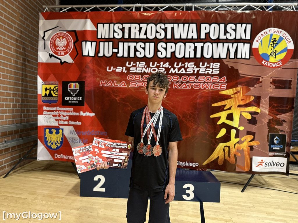 Sukces zawodników Głogowskiego Klubu Judo na mistrzostwach Polski