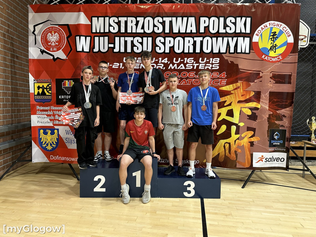 Sukces zawodników Głogowskiego Klubu Judo na mistrzostwach Polski