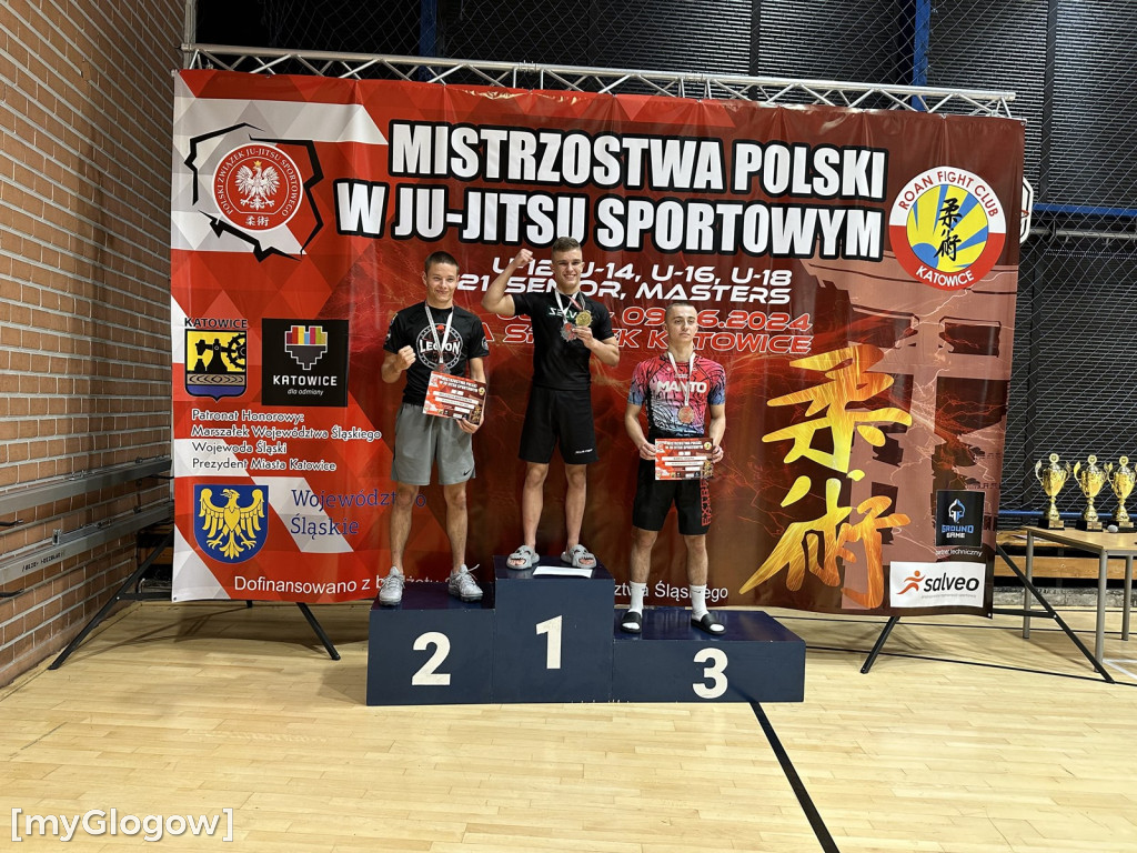 Sukces zawodników Głogowskiego Klubu Judo na mistrzostwach Polski