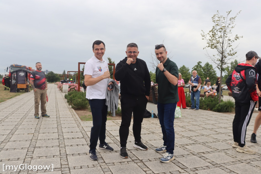 Piknik bokserski na Bulwarze Nadodrzańskim