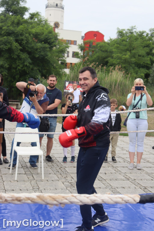Piknik bokserski na Bulwarze Nadodrzańskim
