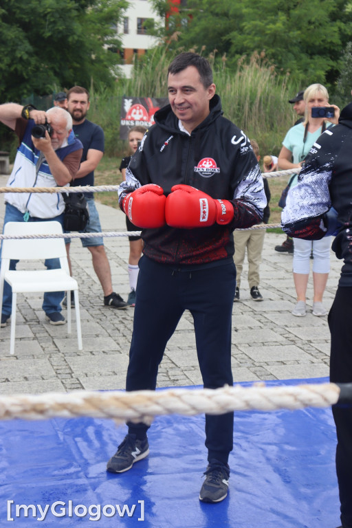 Piknik bokserski na Bulwarze Nadodrzańskim