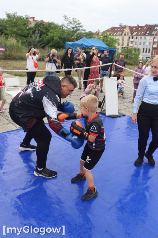 Piknik bokserski na Bulwarze Nadodrzańskim
