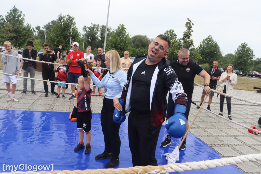 Piknik bokserski na Bulwarze Nadodrzańskim