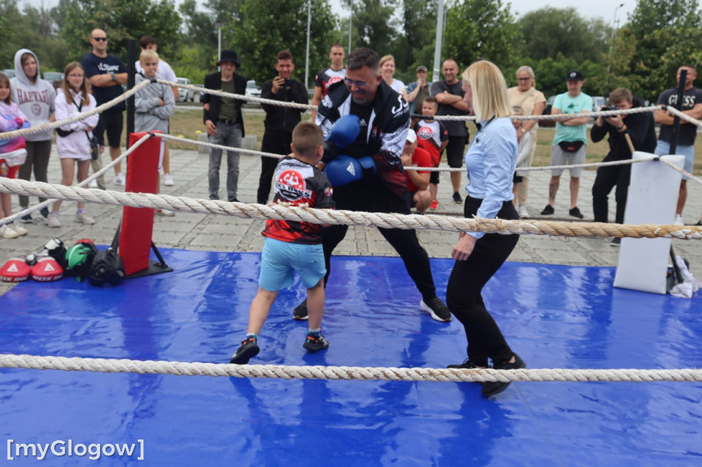 Piknik bokserski na Bulwarze Nadodrzańskim