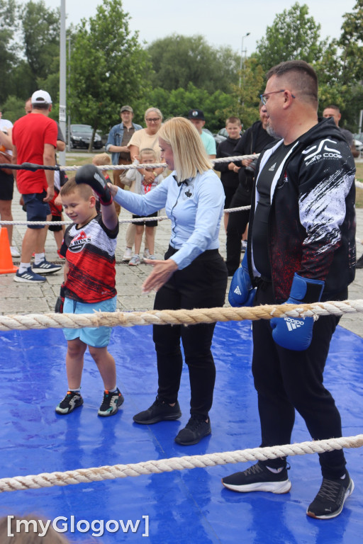 Piknik bokserski na Bulwarze Nadodrzańskim