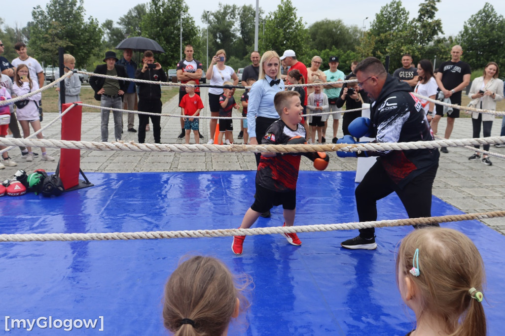 Piknik bokserski na Bulwarze Nadodrzańskim