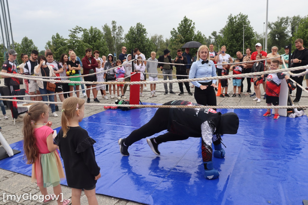 Piknik bokserski na Bulwarze Nadodrzańskim