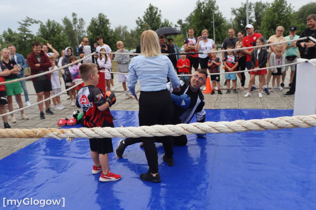 Piknik bokserski na Bulwarze Nadodrzańskim