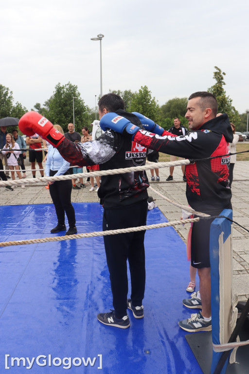 Piknik bokserski na Bulwarze Nadodrzańskim