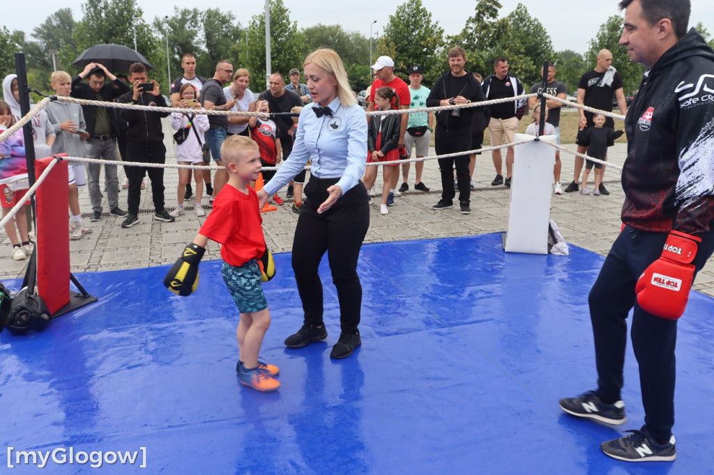 Piknik bokserski na Bulwarze Nadodrzańskim