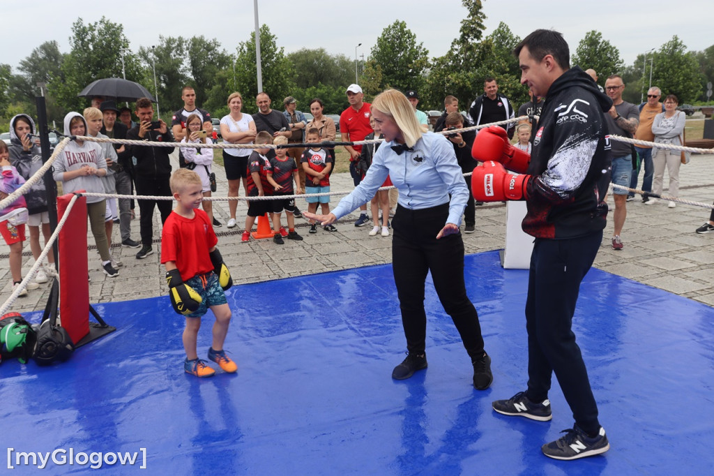 Piknik bokserski na Bulwarze Nadodrzańskim