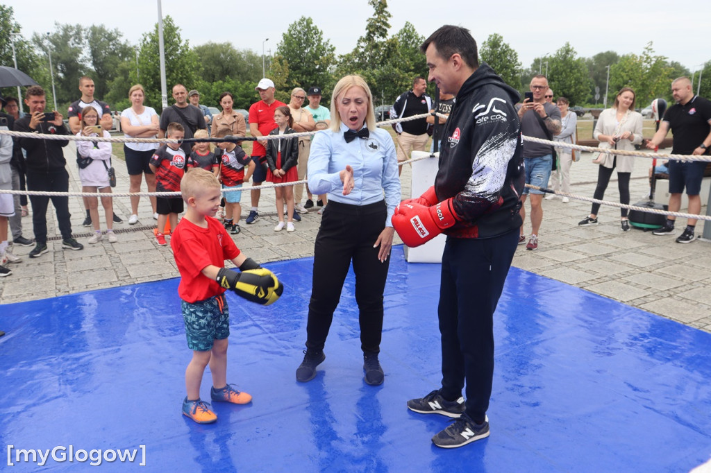 Piknik bokserski na Bulwarze Nadodrzańskim