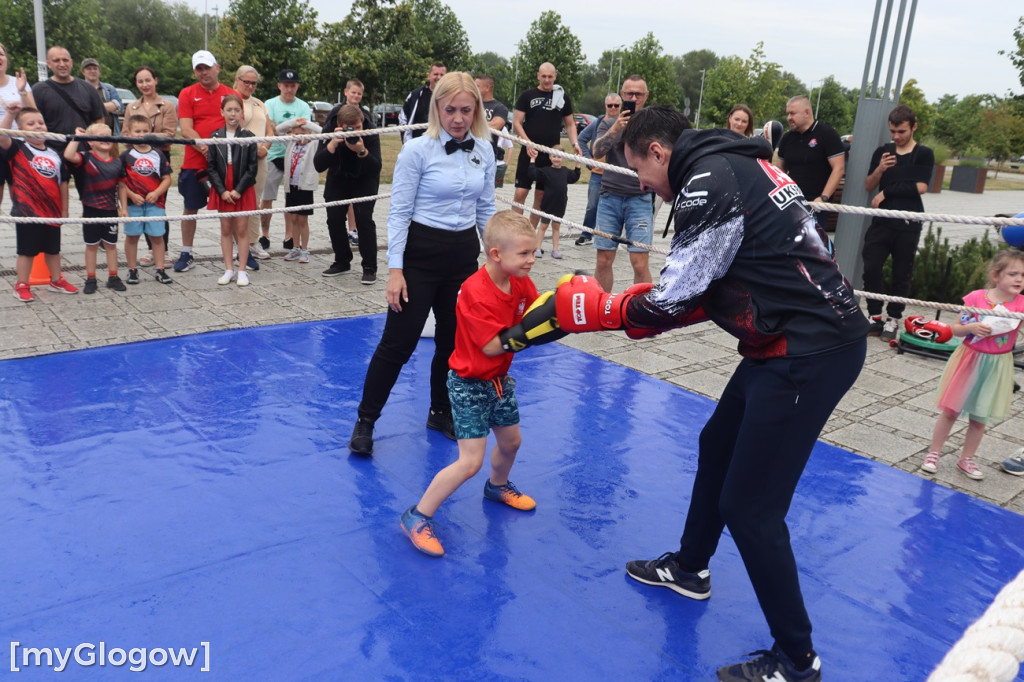 Piknik bokserski na Bulwarze Nadodrzańskim