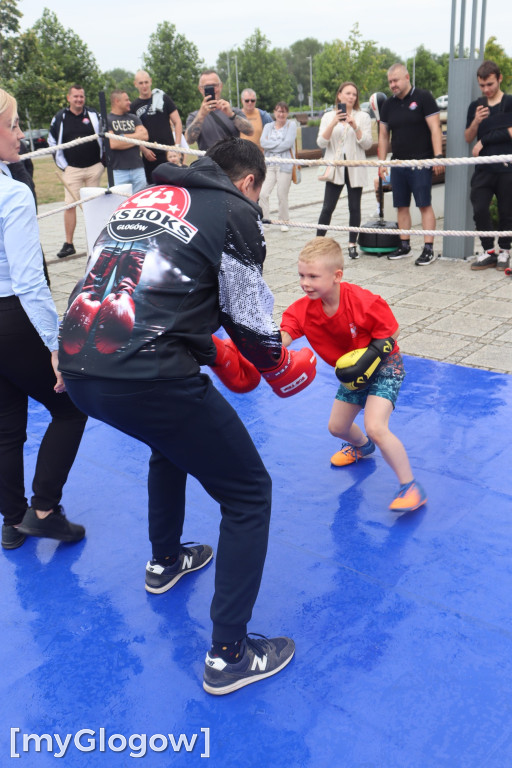 Piknik bokserski na Bulwarze Nadodrzańskim