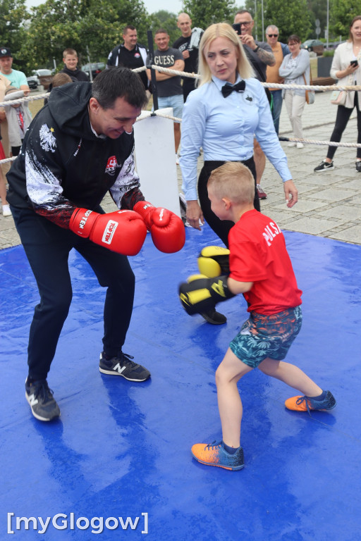 Piknik bokserski na Bulwarze Nadodrzańskim