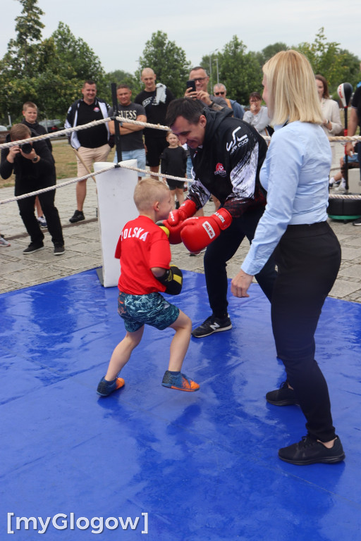 Piknik bokserski na Bulwarze Nadodrzańskim