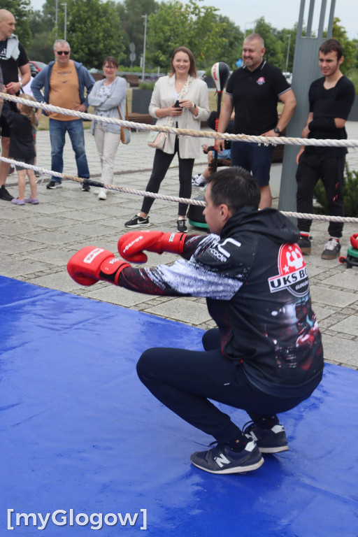 Piknik bokserski na Bulwarze Nadodrzańskim
