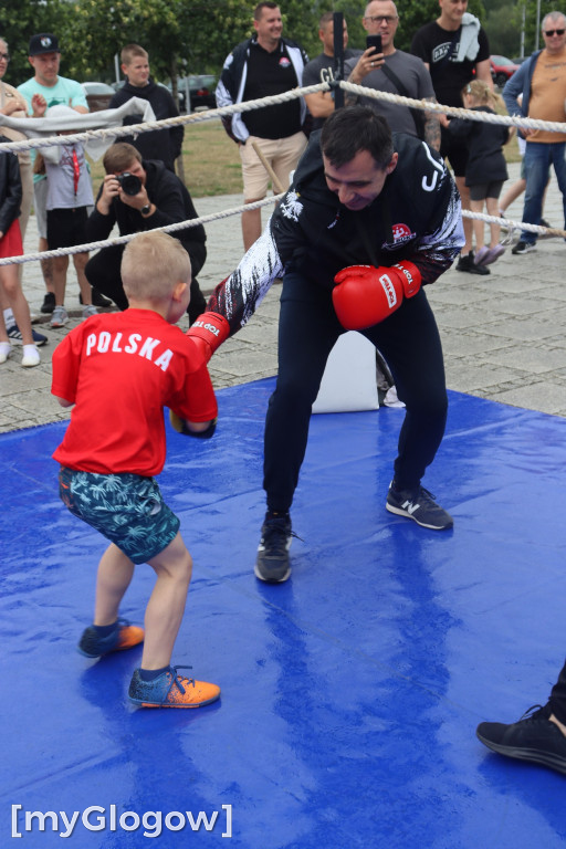 Piknik bokserski na Bulwarze Nadodrzańskim