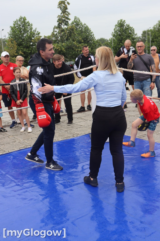 Piknik bokserski na Bulwarze Nadodrzańskim